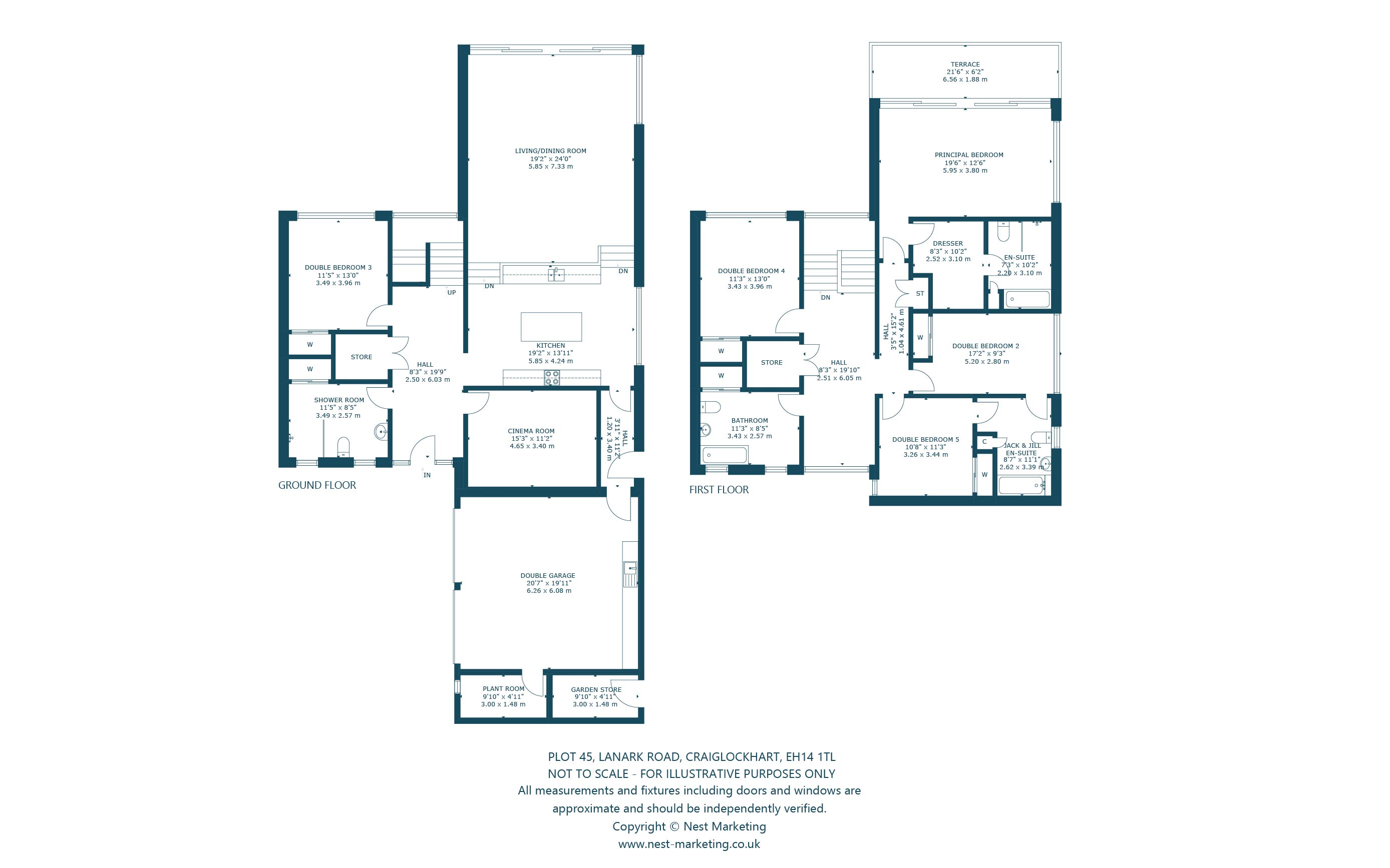 Plot 45a, Lanark Road, Edinburgh floorplan