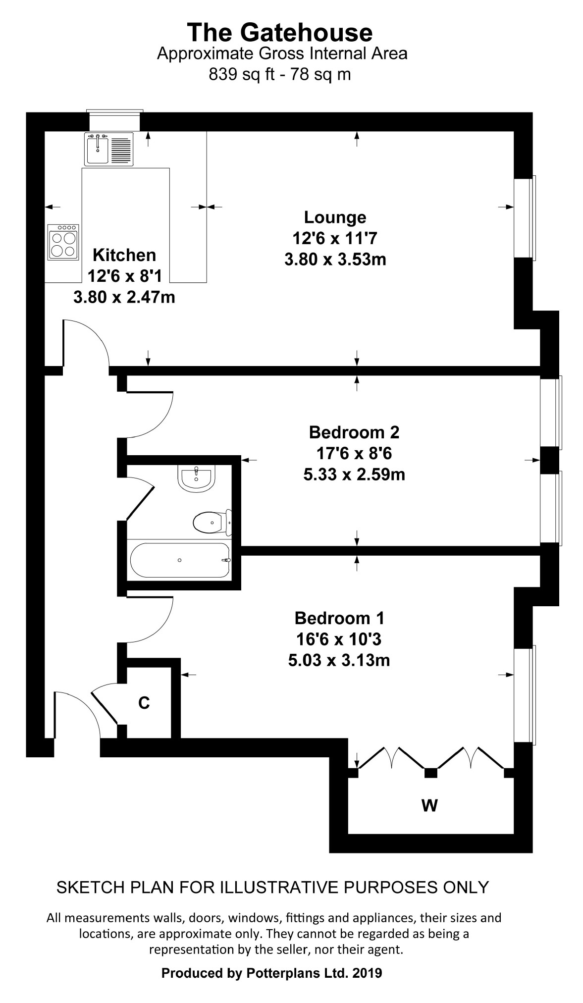 2 Bedrooms Flat for sale in Dunalley Street, Cheltenham GL50