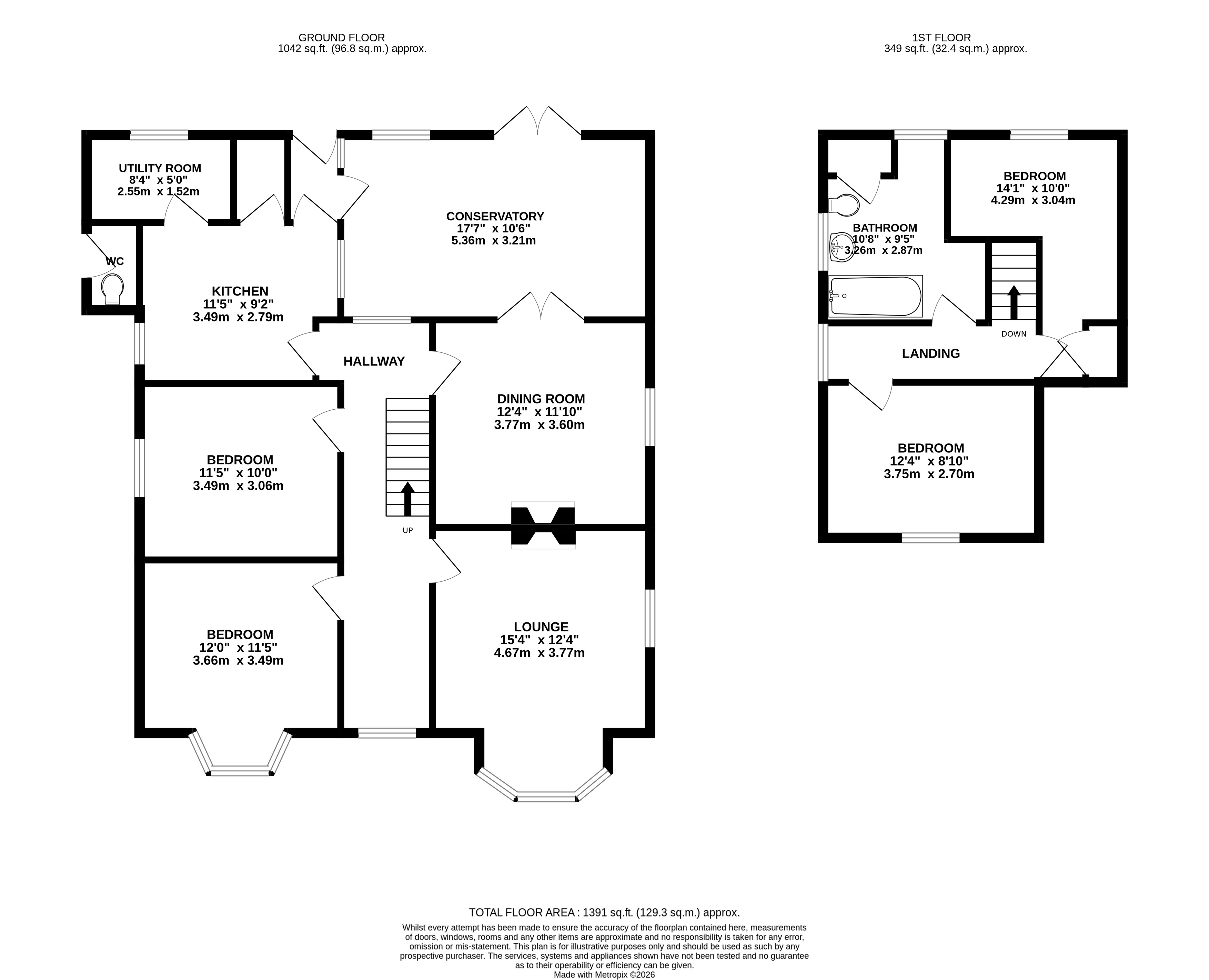 2, Thelda Avenue, Nottingham floorplan