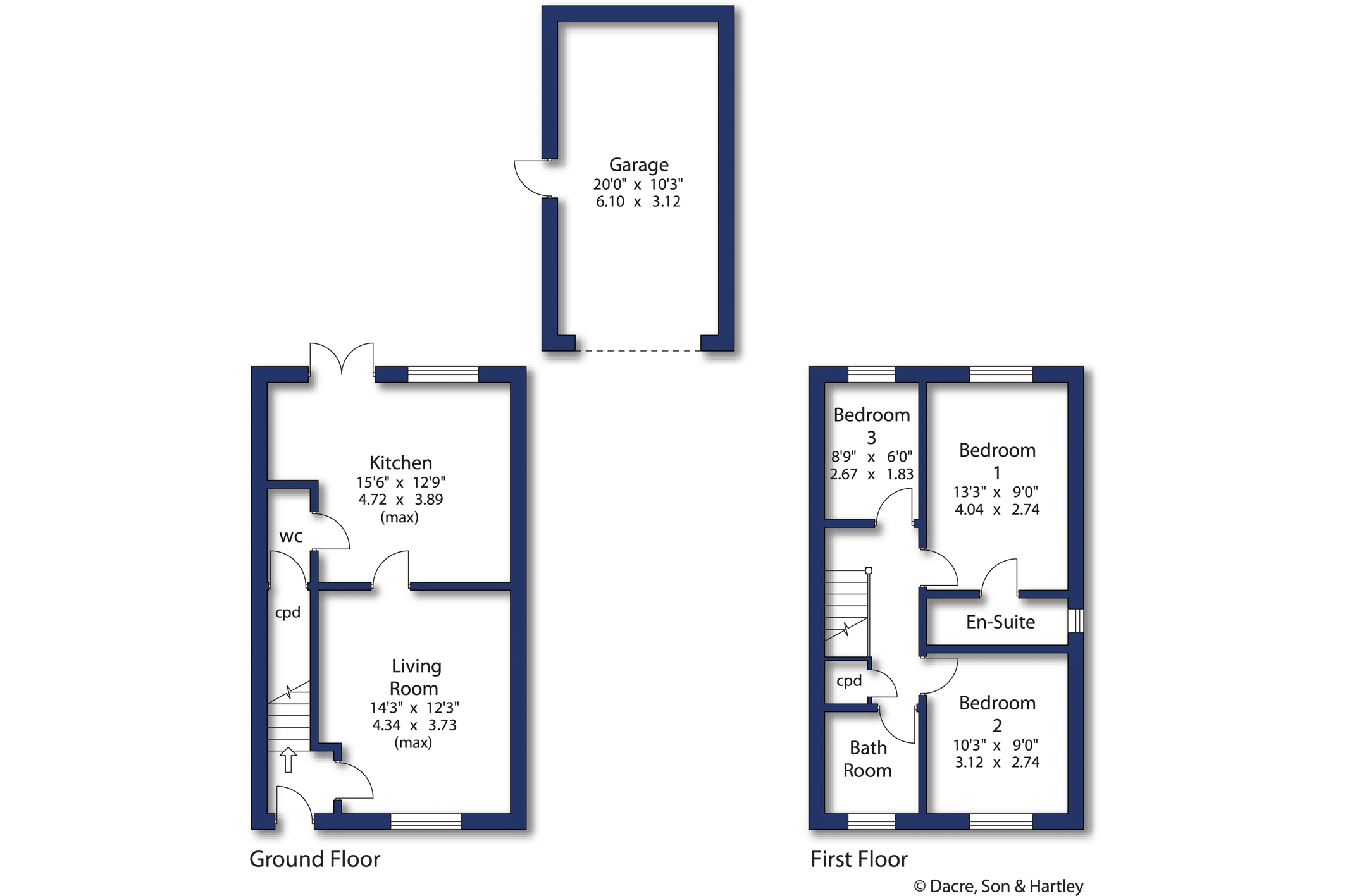 3, Field View, York floorplan
