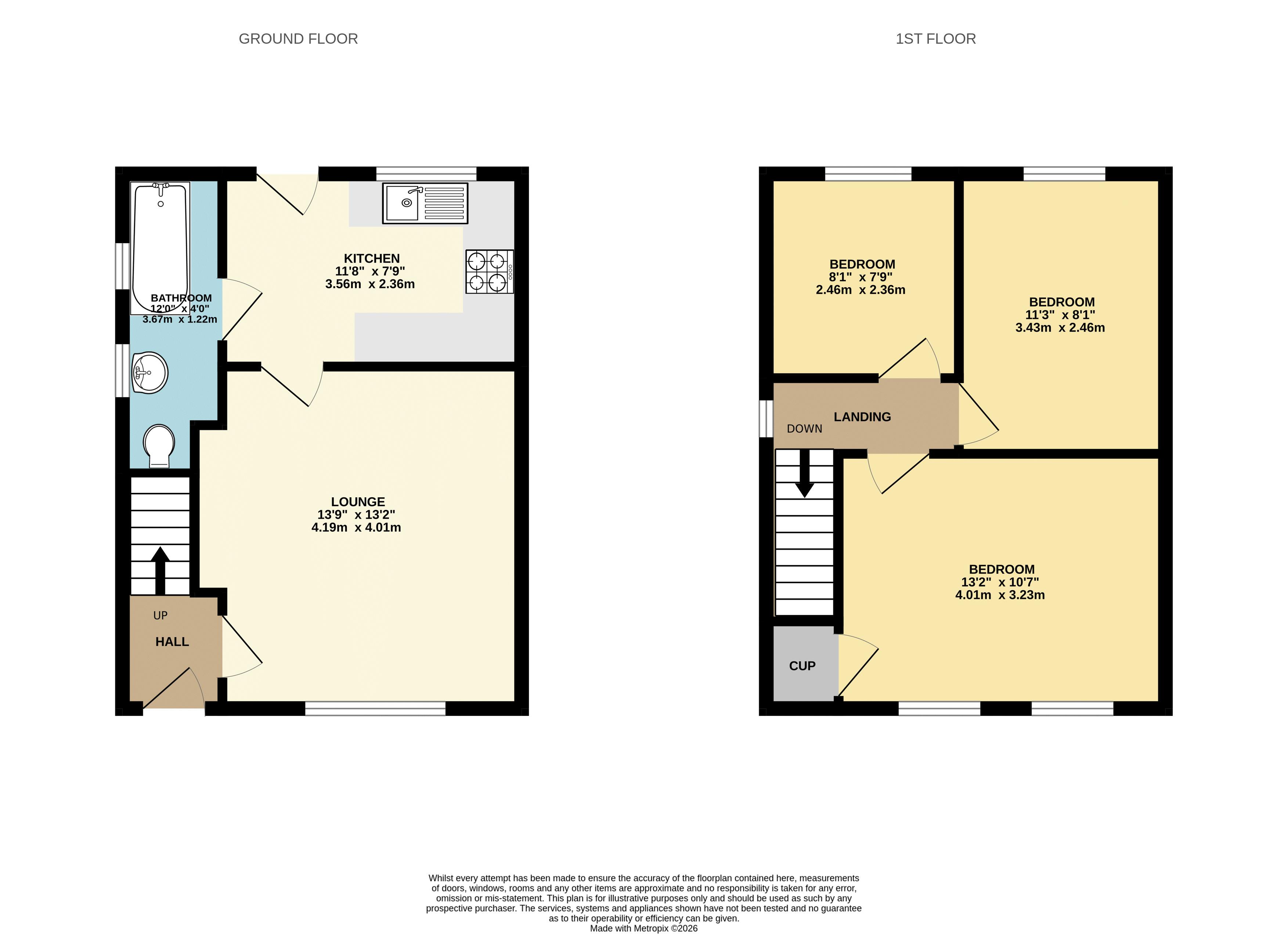 34, Asquith Avenue, Scunthorpe floorplan