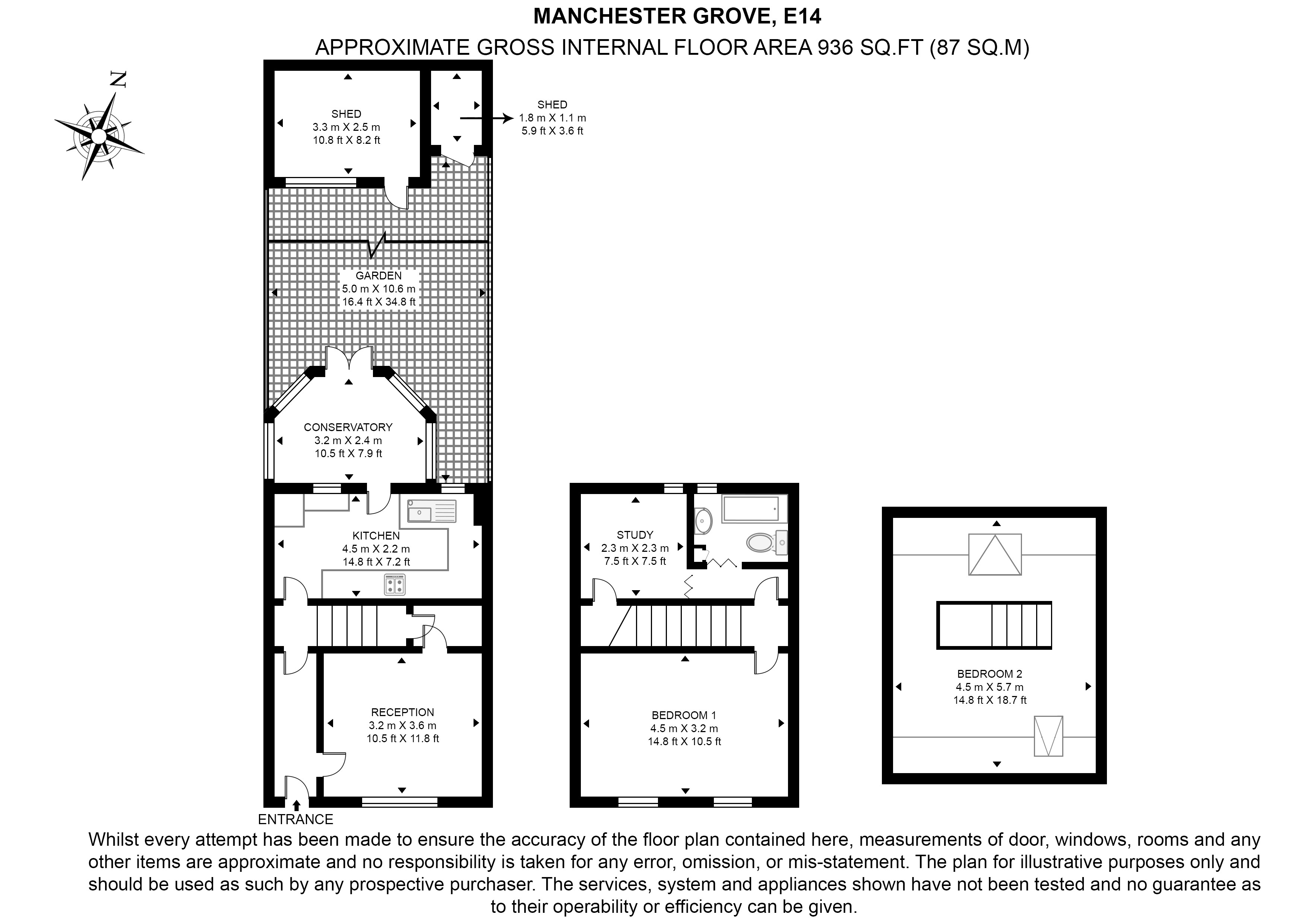 13,, Manchester Grove, London floorplan