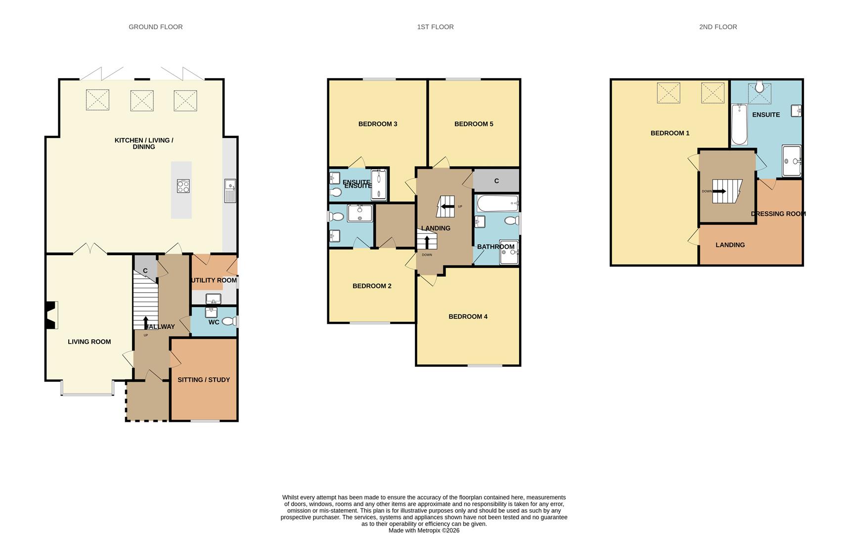 Birch House, 22, Riplingham Road, Skidby floorplan