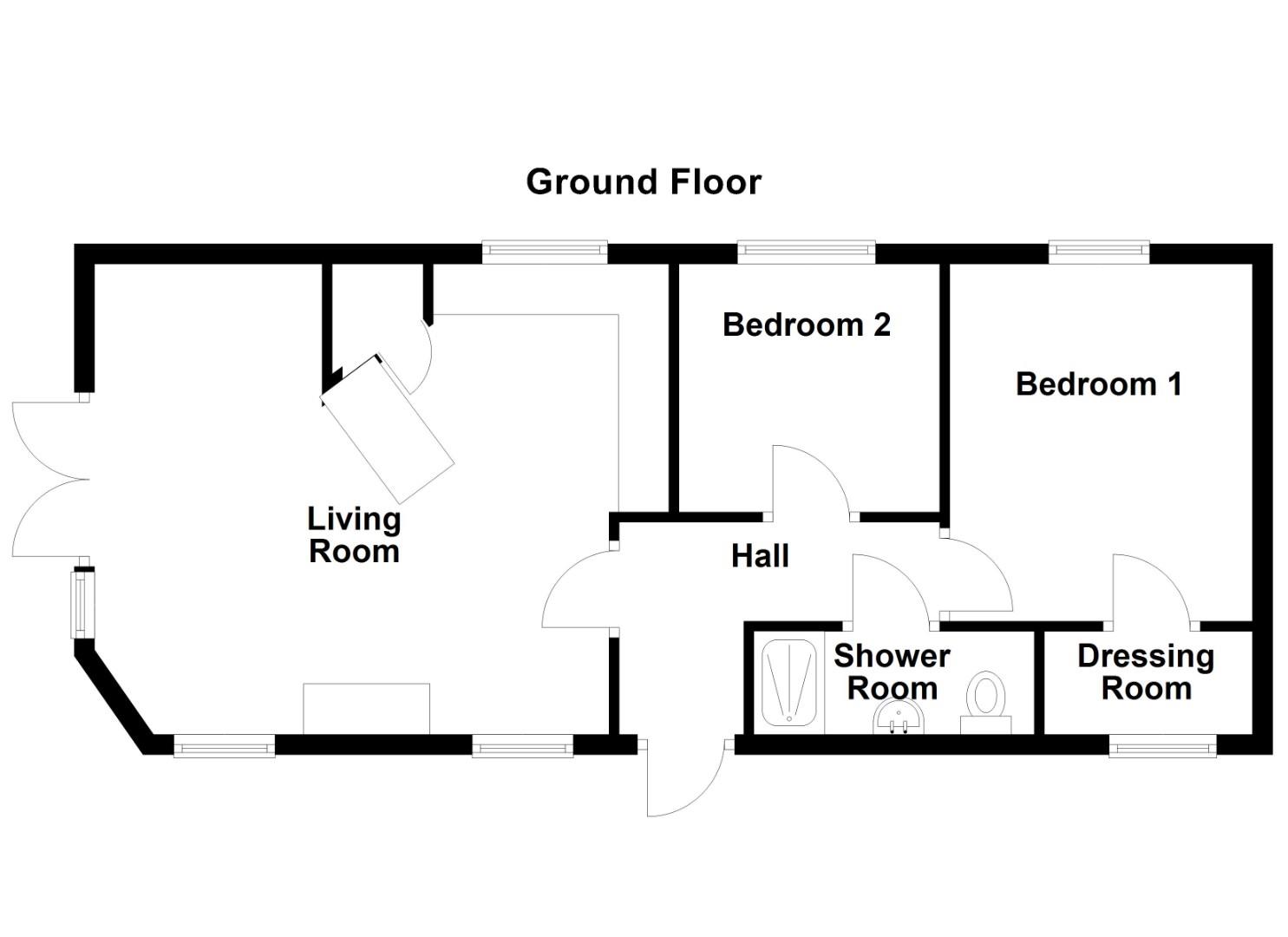 Dalton Bridge Park, Dalton, North Yorkshire floorplan