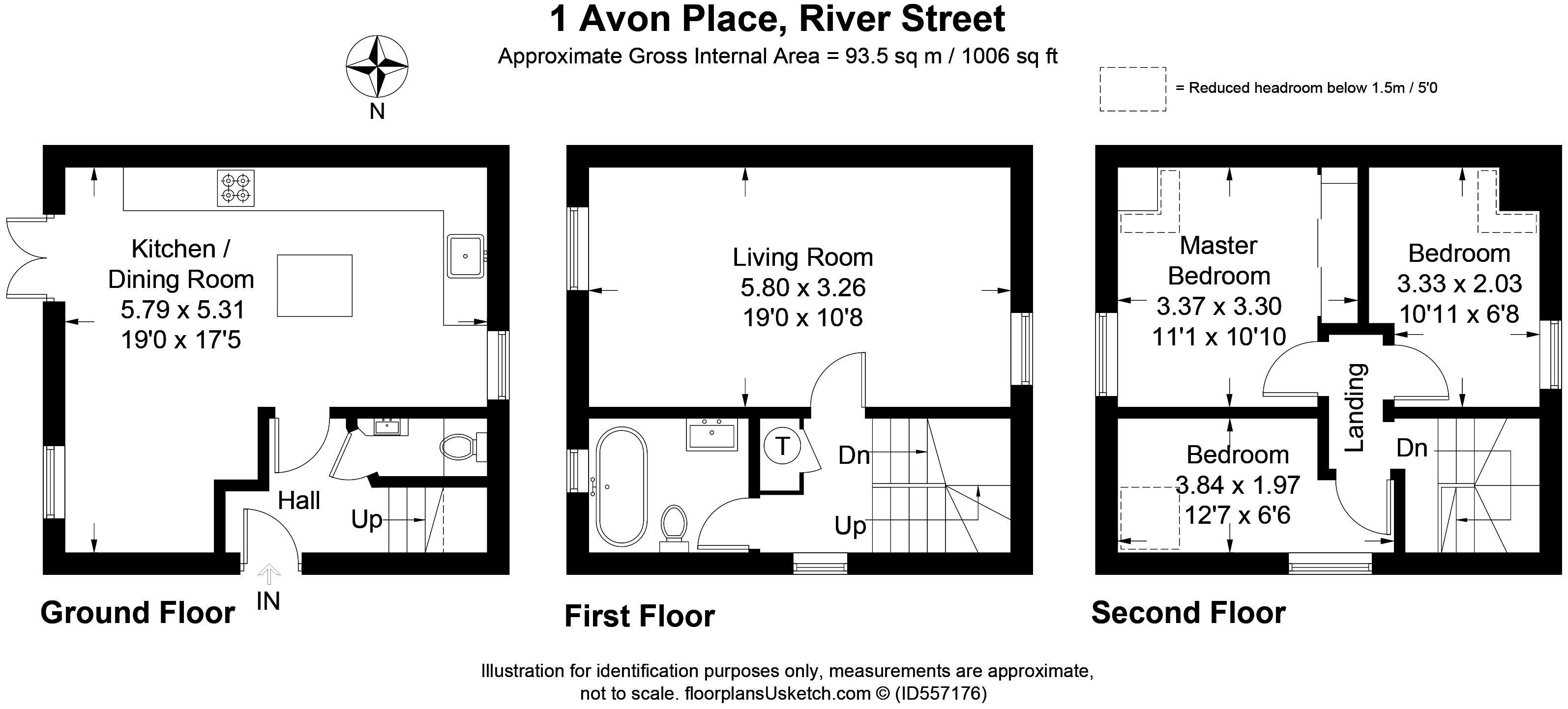 3 Bedrooms End terrace house for sale in Avon Place, River Street, Pewsey SN9