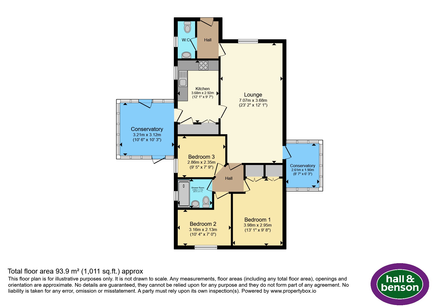 2, Chestnut Grove, Alfreton floorplan