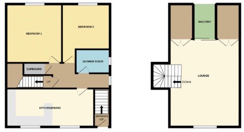 16A, Belle Vue Road, Saltash floorplan