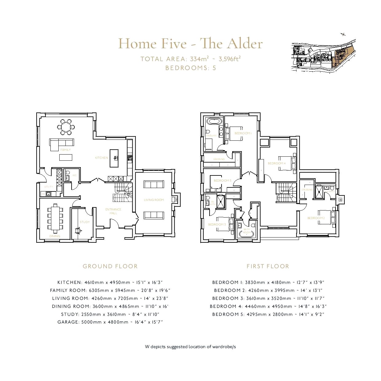 House 5 - The Alder,, Mill Farm, Chalfont St. Giles floorplan