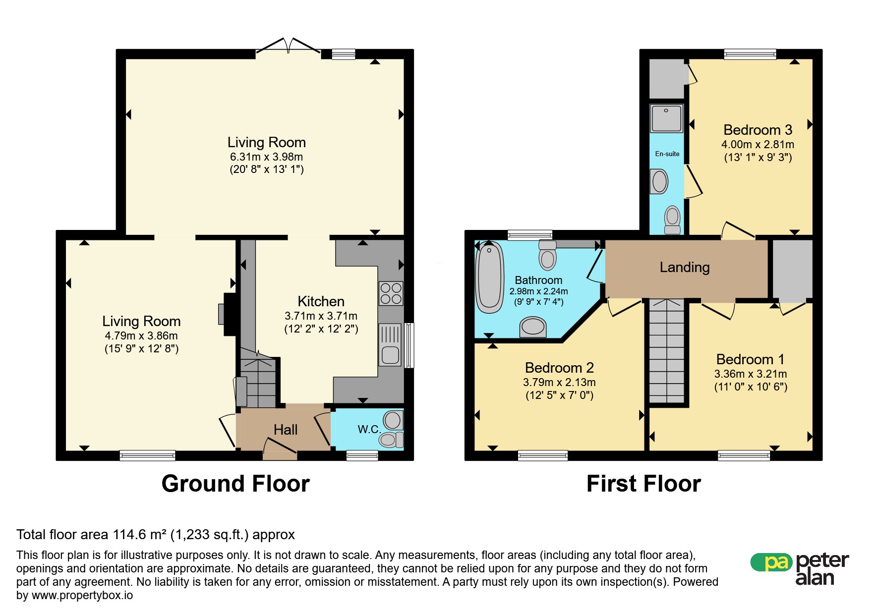 179, Newport Road, Caldicot floorplan