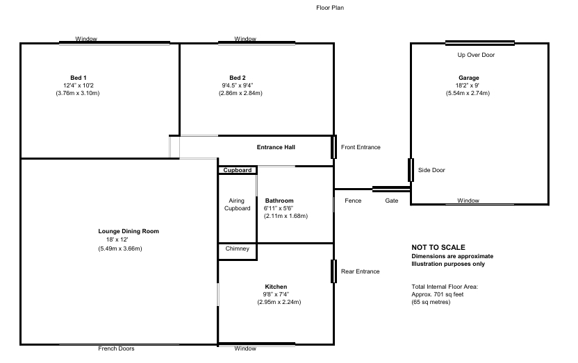 17, Kennedy Close, Gloucester floorplan
