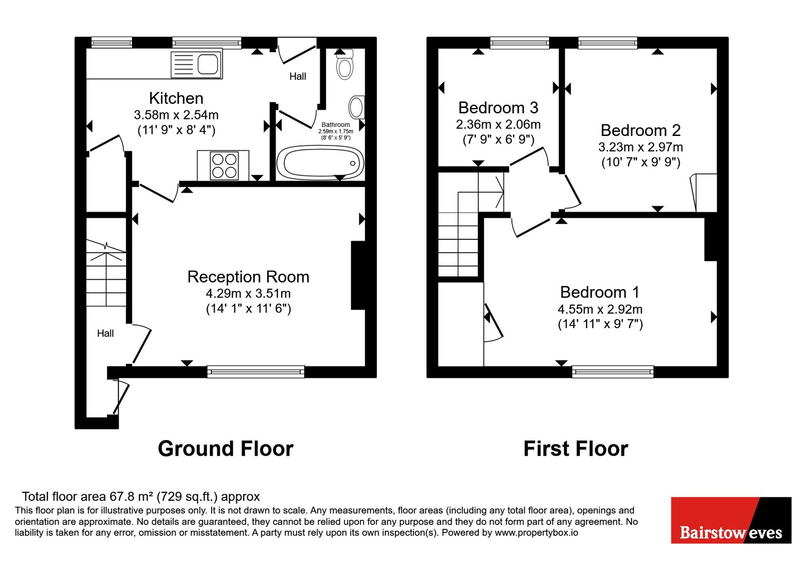 89, Shepton Crescent, Nottinghamshire floorplan