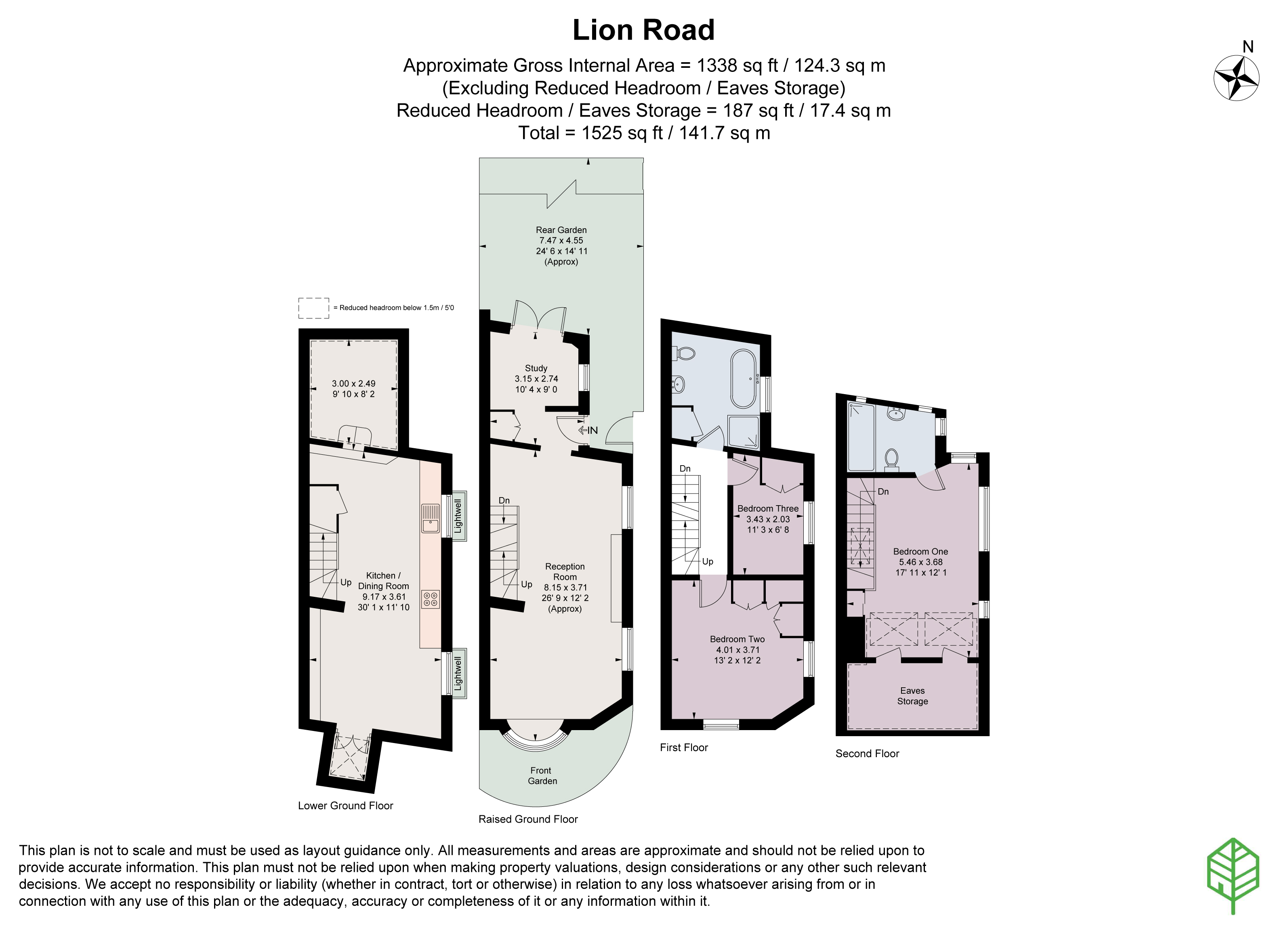 The Old Bakery, 93, Lion Road, Twickenham floorplan