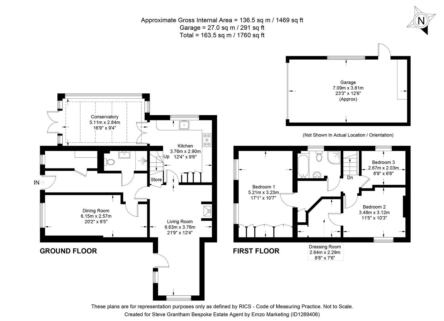 Brook Cottage, 1, Ramsdean Road, Petersfield floorplan
