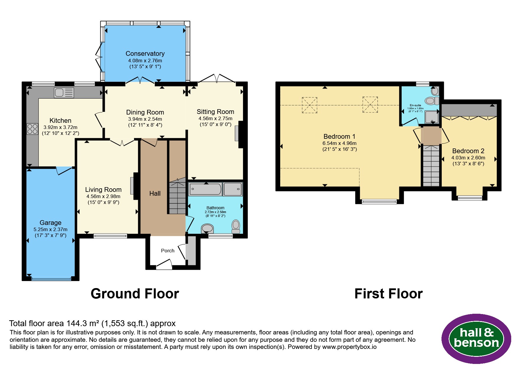 315, Borrowash Road, Derby floorplan