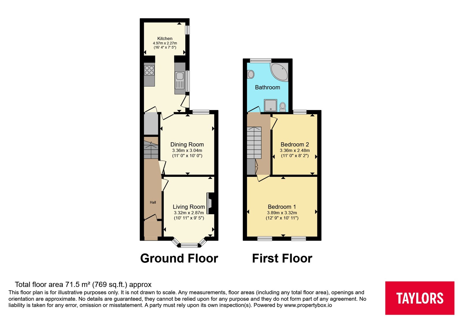 30, King Street, Bedford floorplan