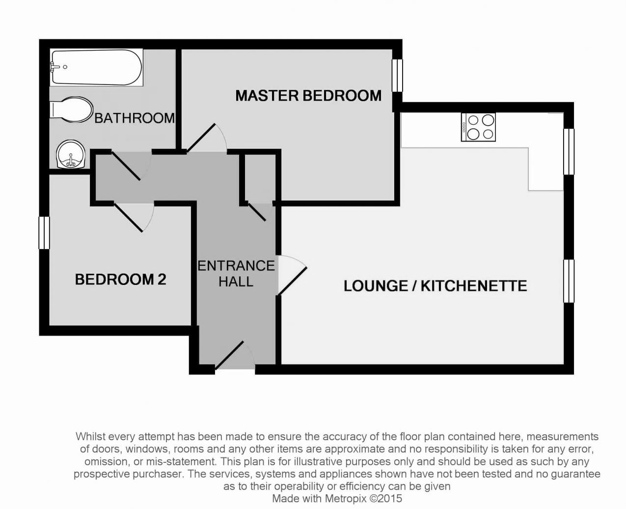 2 Bedrooms Flat to rent in High Street, Aldershot GU11