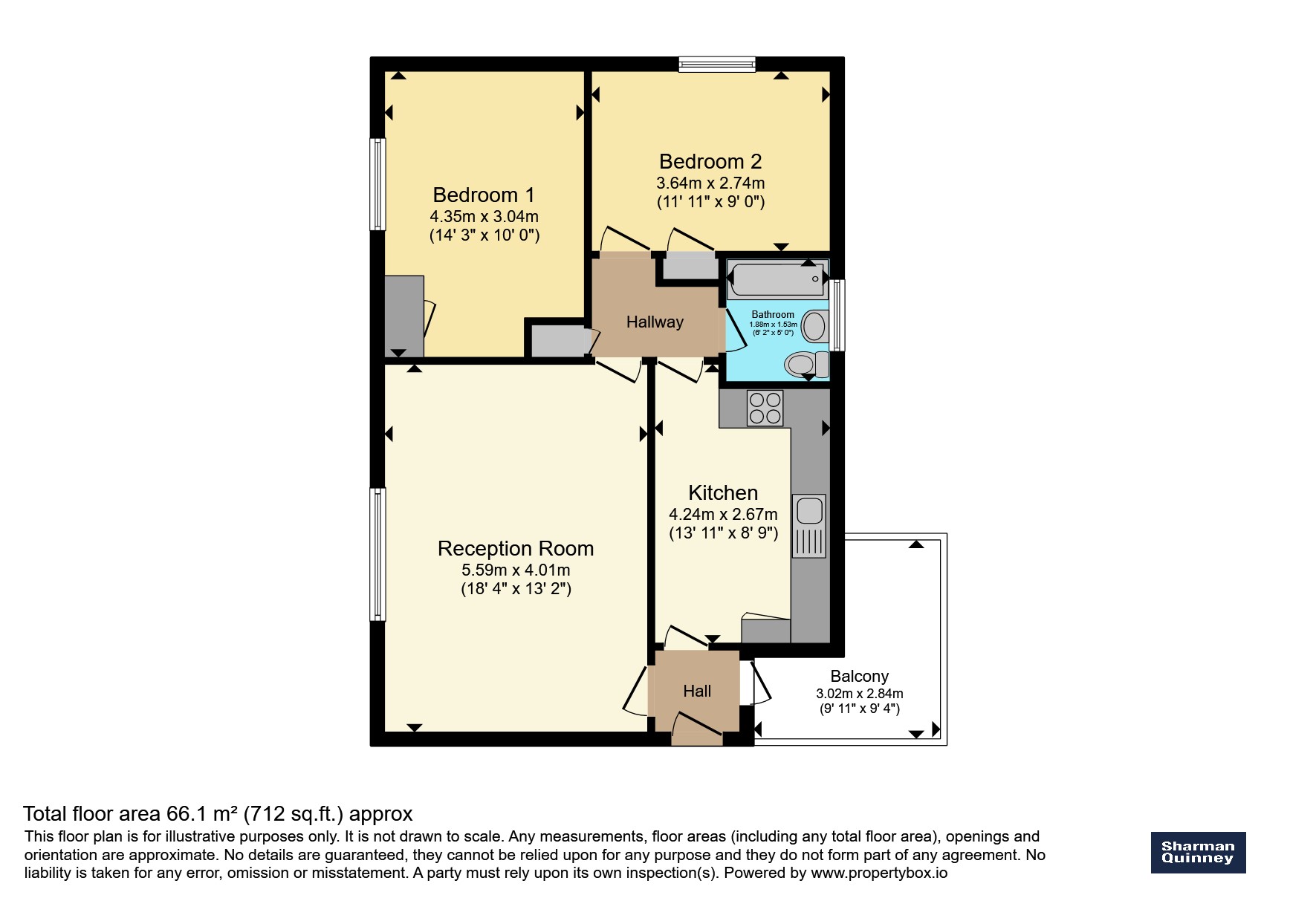 51, The Green Road, Cambridge floorplan