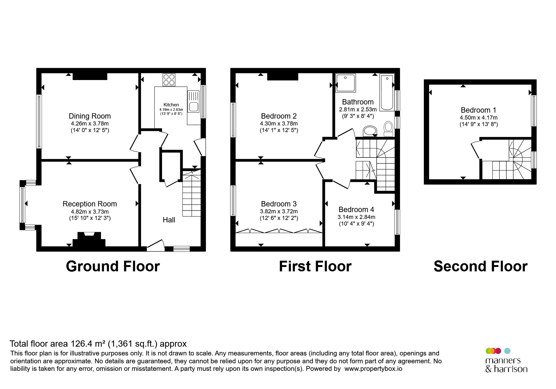 14, Albany Road, Stockton-On-Tees floorplan