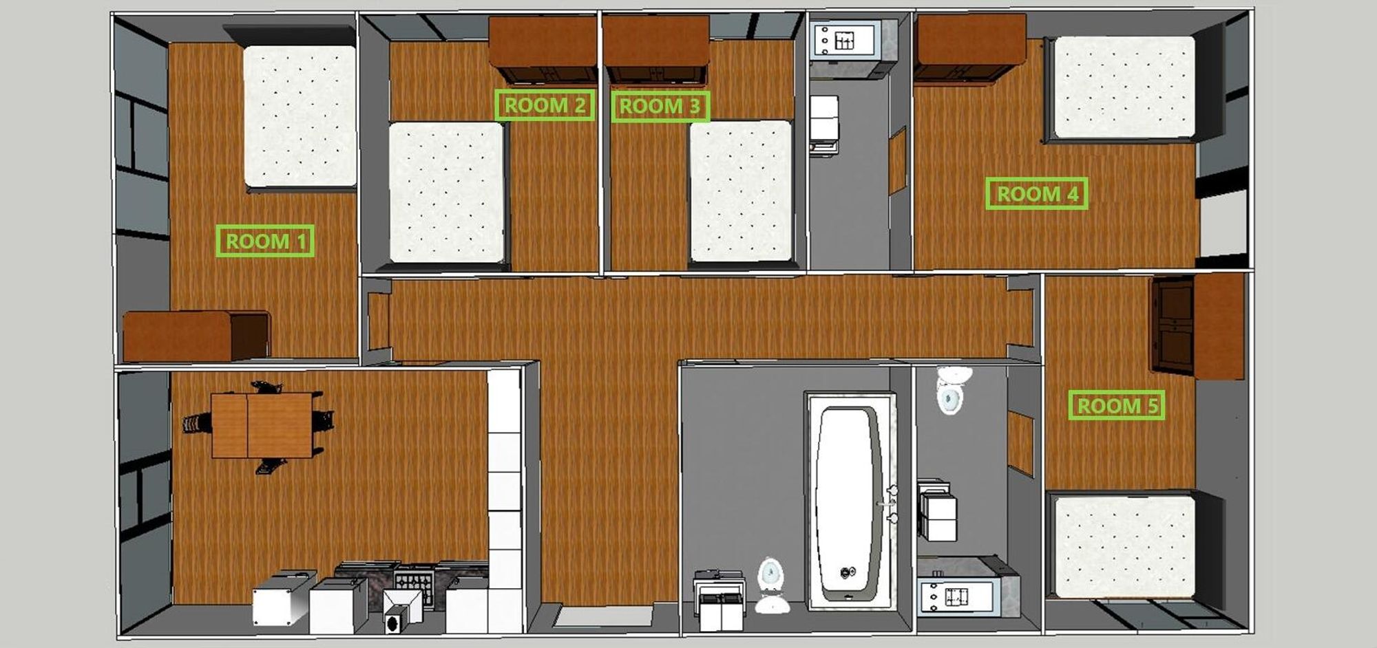 Room 2, 601 Noor Court Raven Row, London floorplan