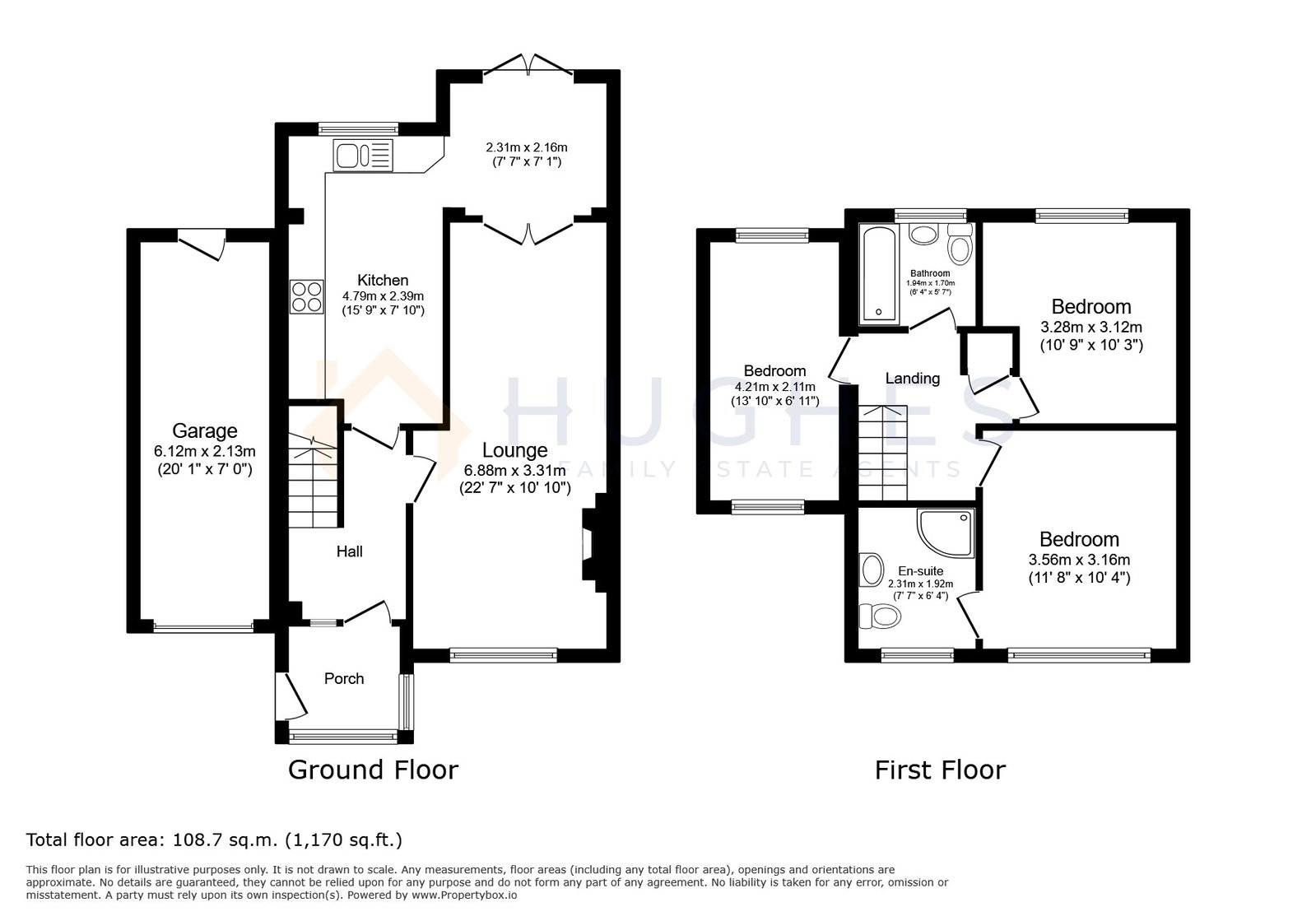 40, Binsted Avenue, Sheffield floorplan