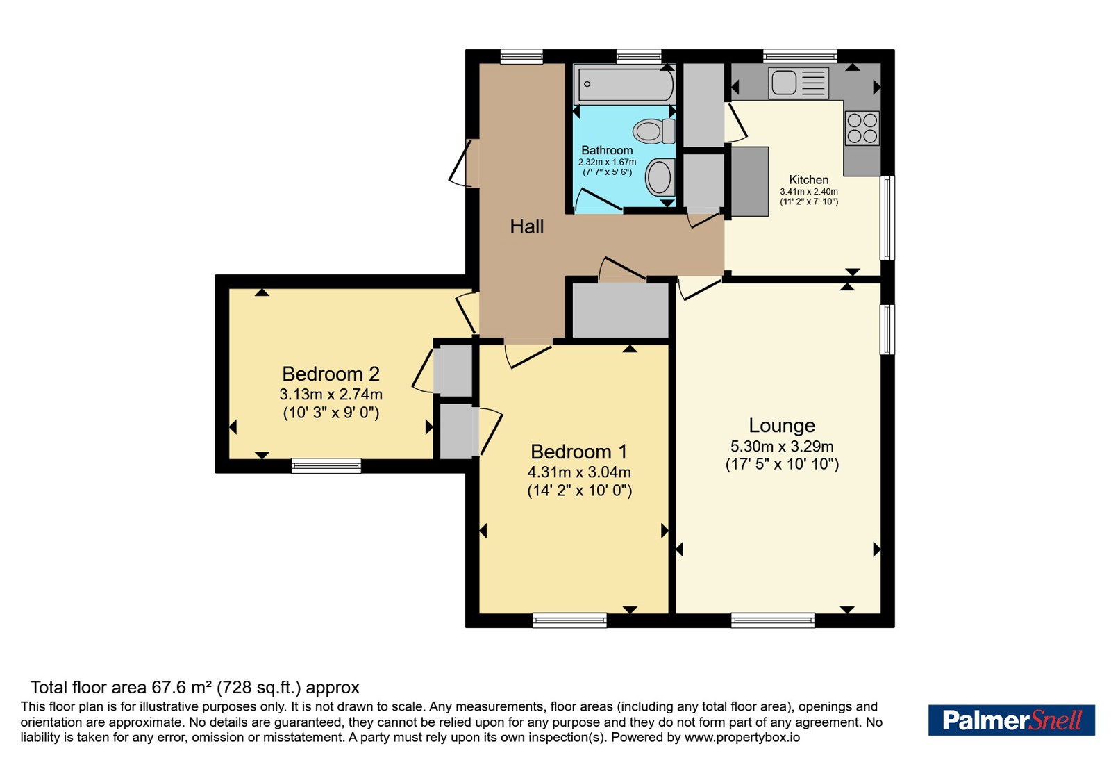 Flat 6, 36, Montpelier, Somerset floorplan