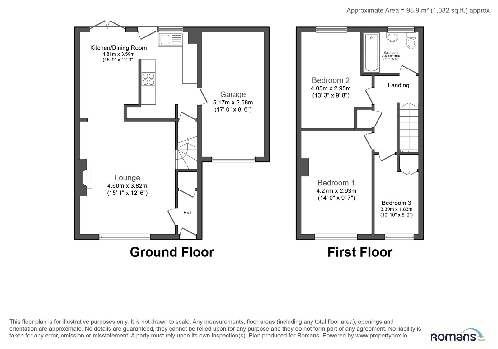 3, Berrybank, Sandhurst floorplan