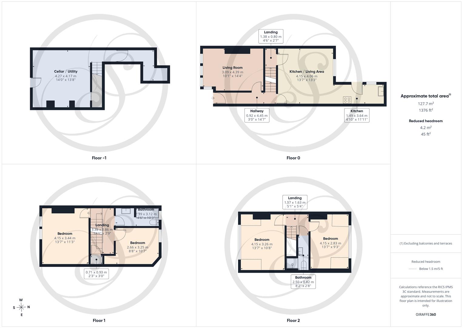 62, Savile Place, Leeds floorplan