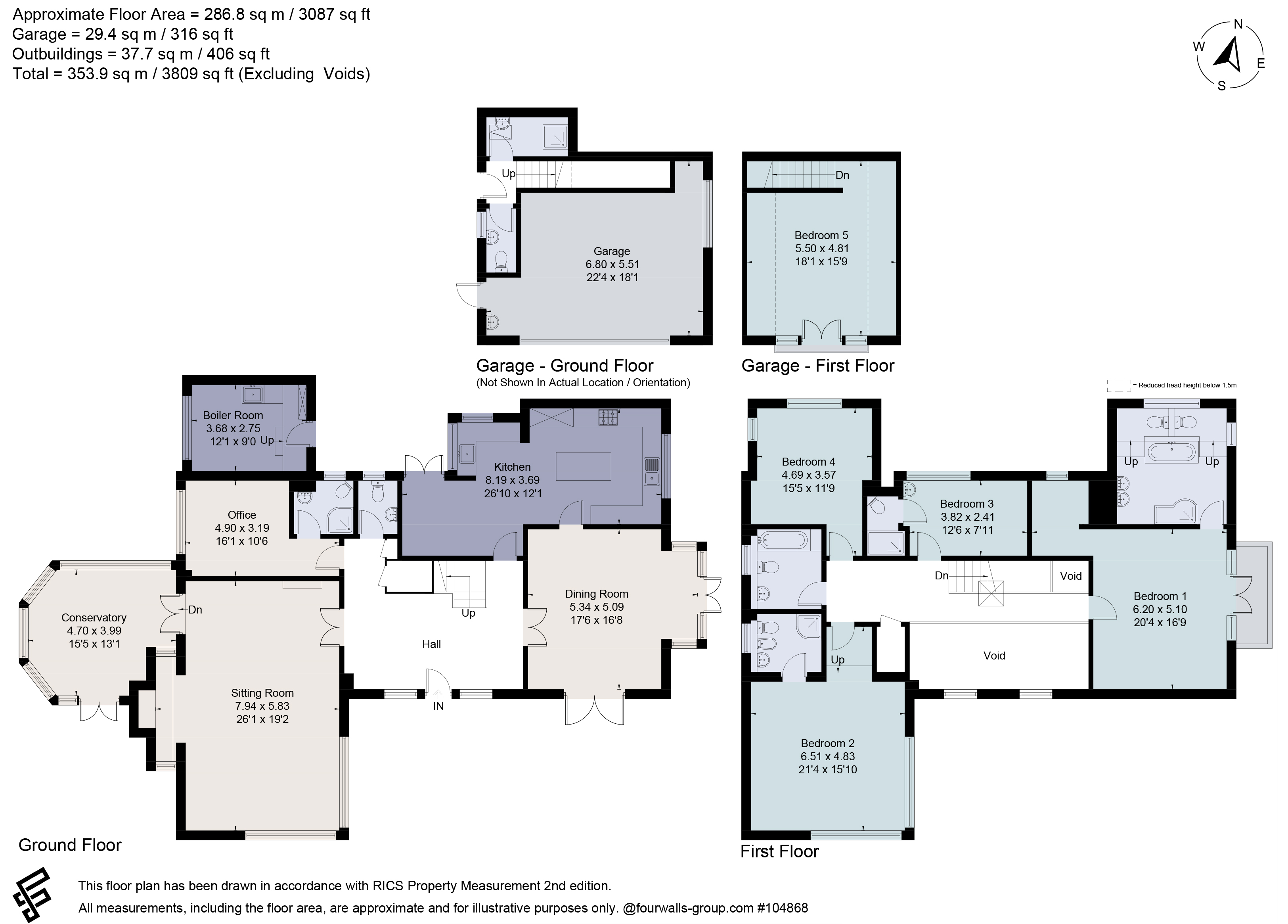 Paddock Wood,, Cadbury Camp Lane, Bristol floorplan