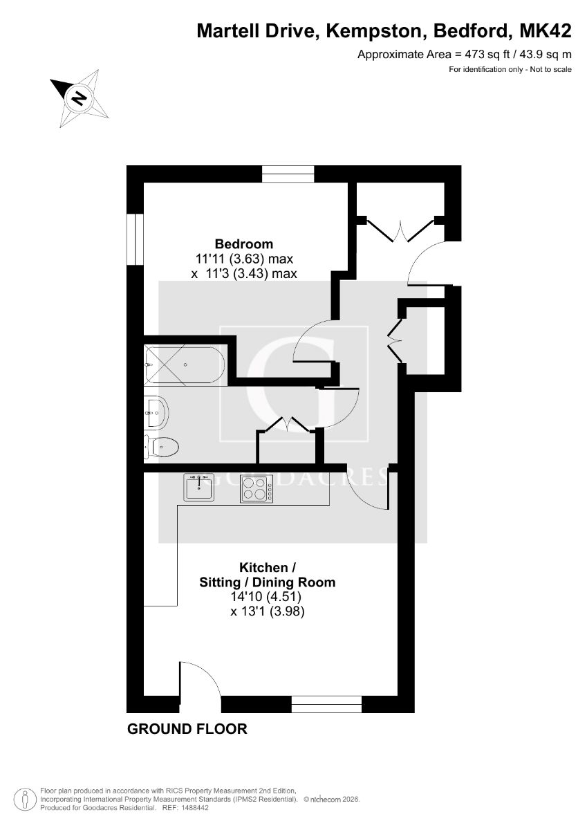 45 Martell Drive, Bedford floorplan