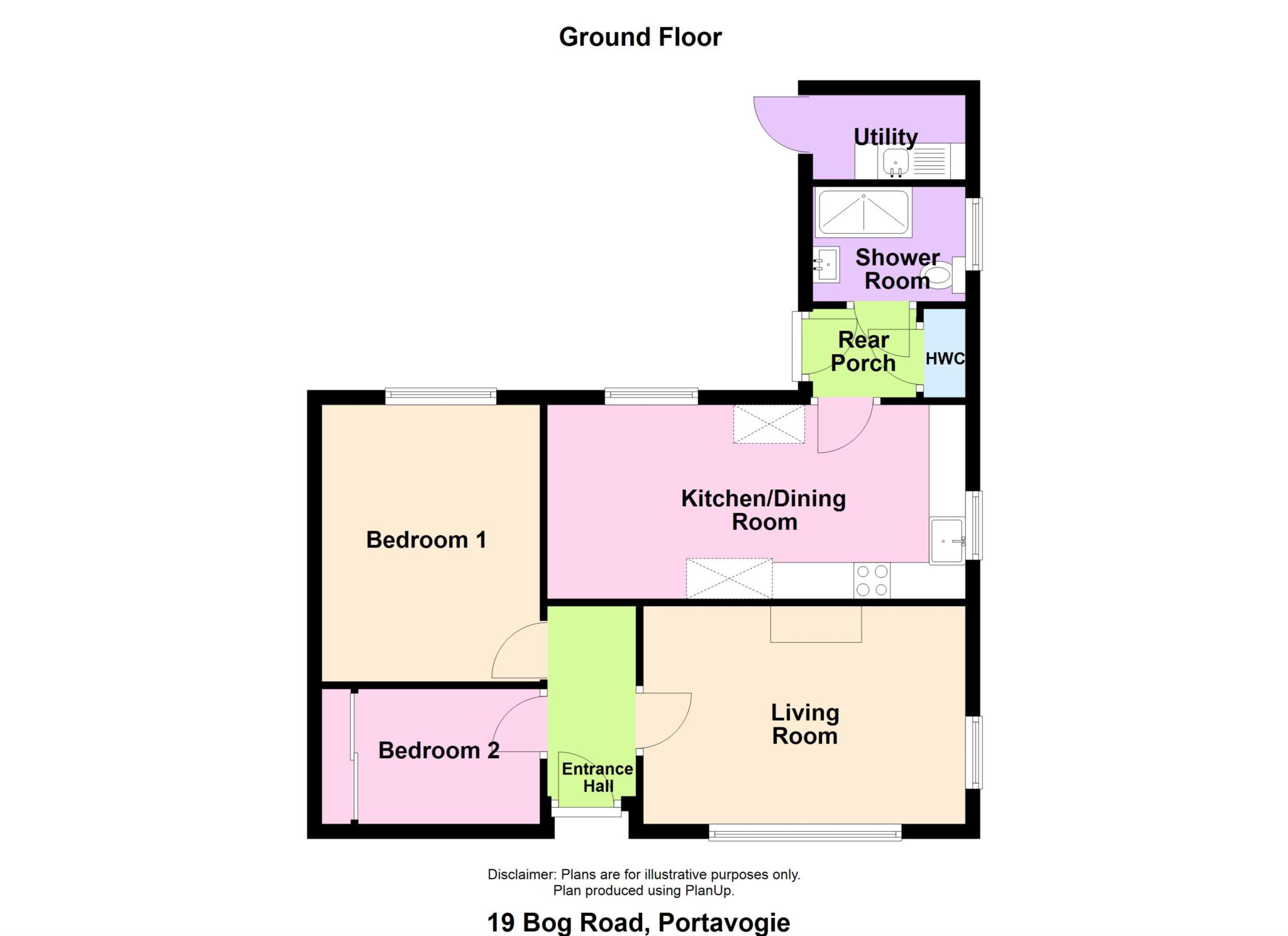 19, Bog Road, Newtownards floorplan