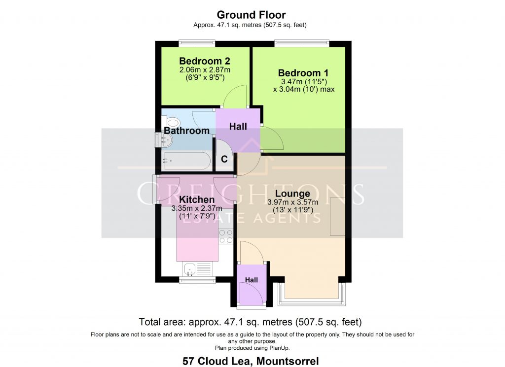 57, Cloud Lea, Loughborough floorplan