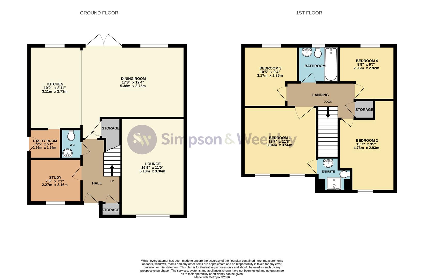 Plot 235, Booth, Fitzhugh Rise, Wellingborough floorplan