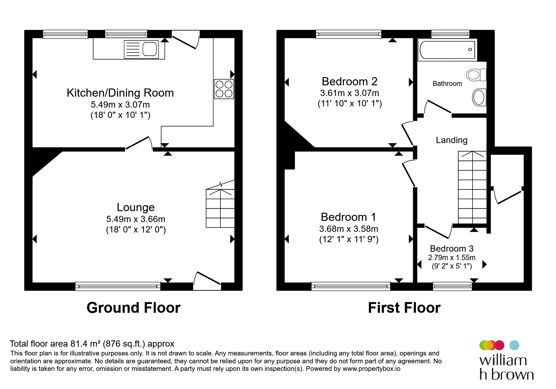 10, Harcourt Estate, Leicester floorplan