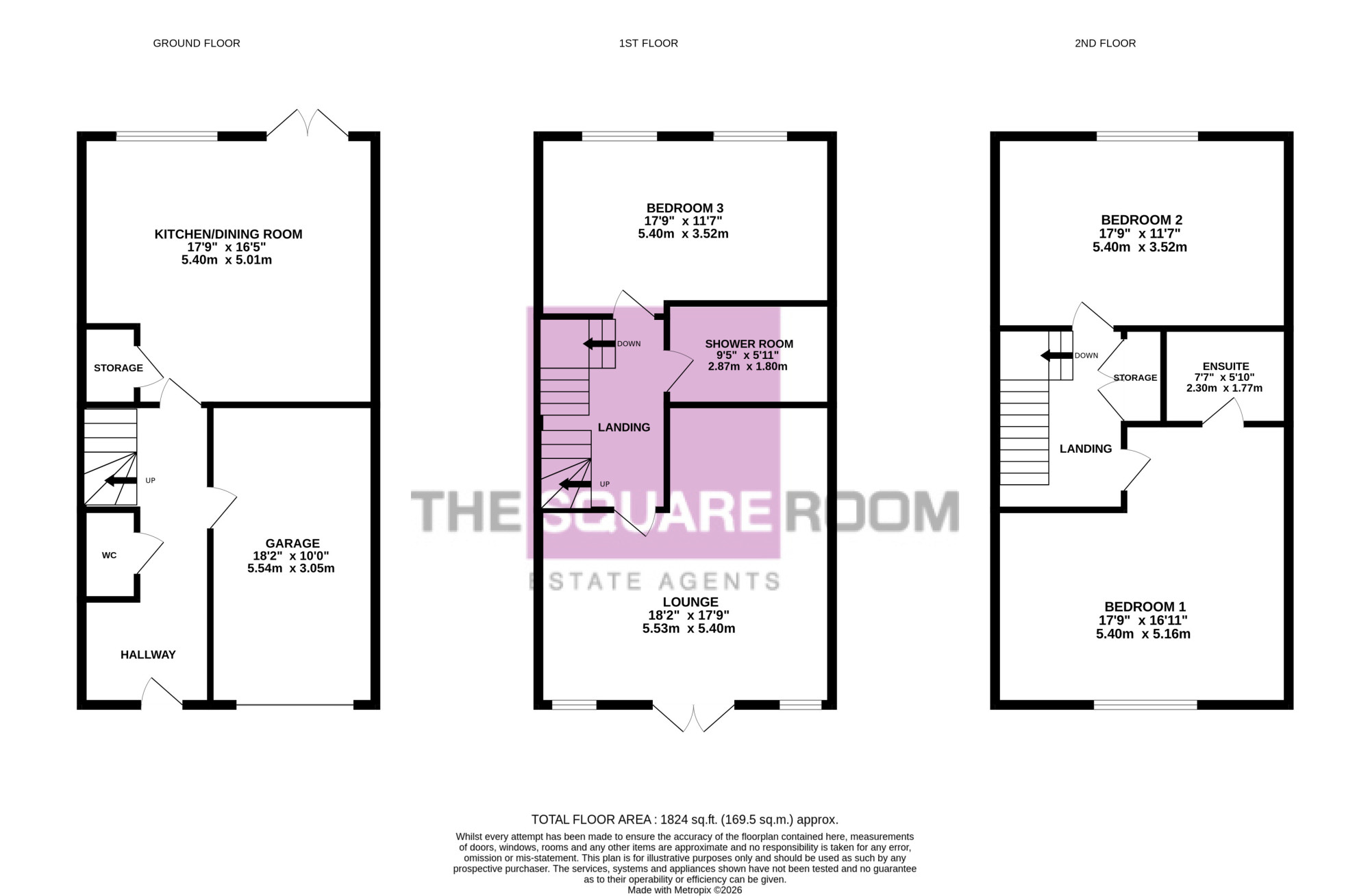 184, Holmfield Road, Bispham floorplan