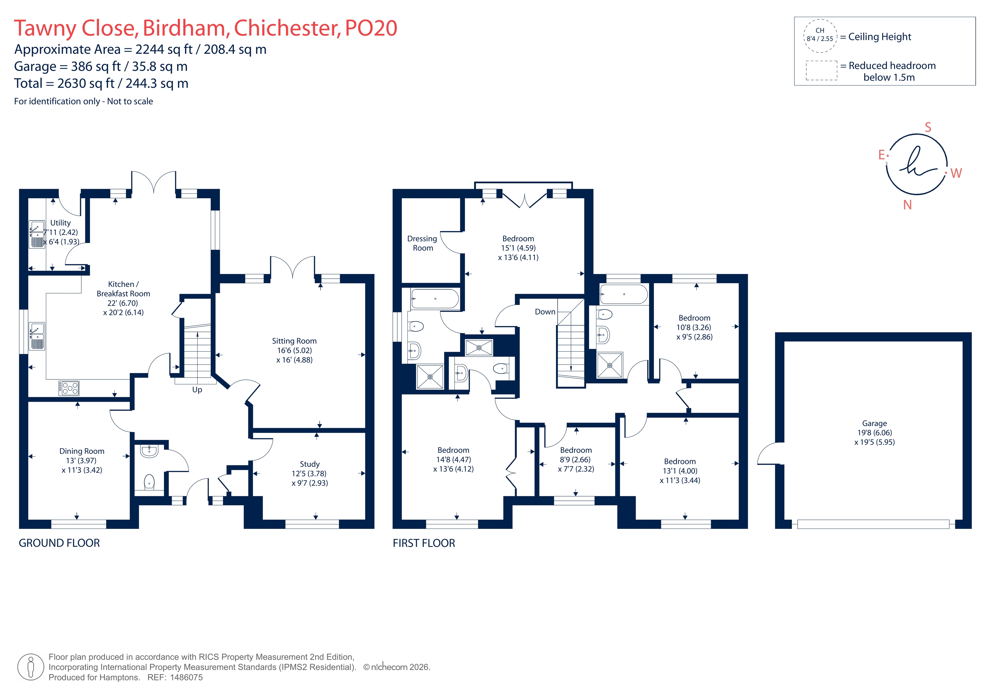 20, Tawny Close, Chichester floorplan
