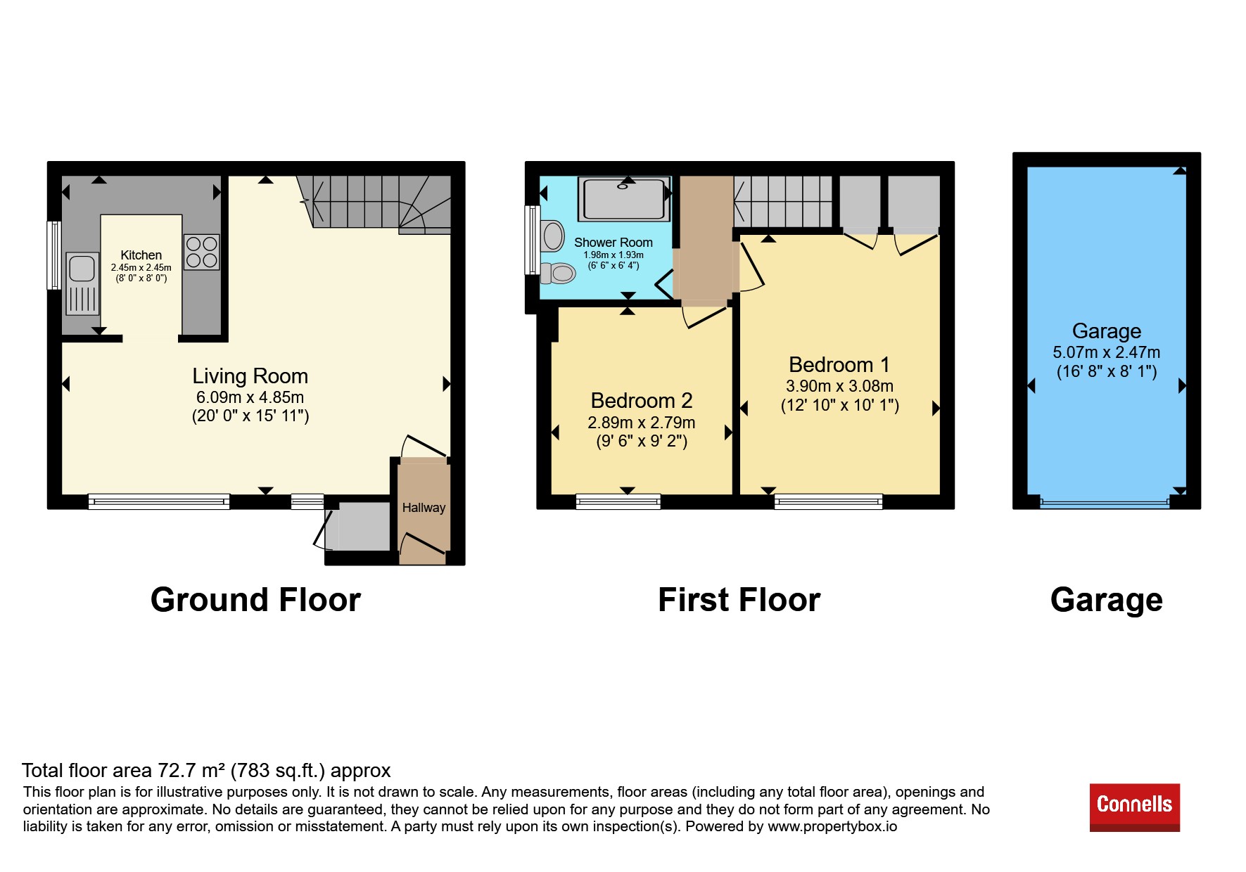 3, Parker Close, PLYMOUTH floorplan