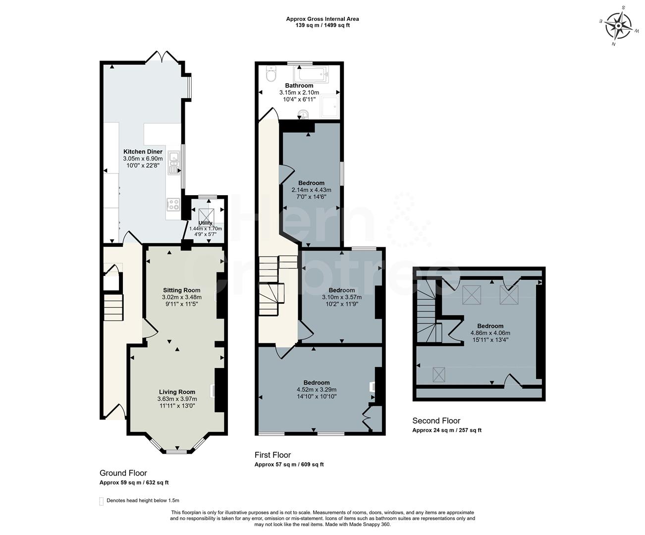 50, Stockland Street, Cardiff floorplan