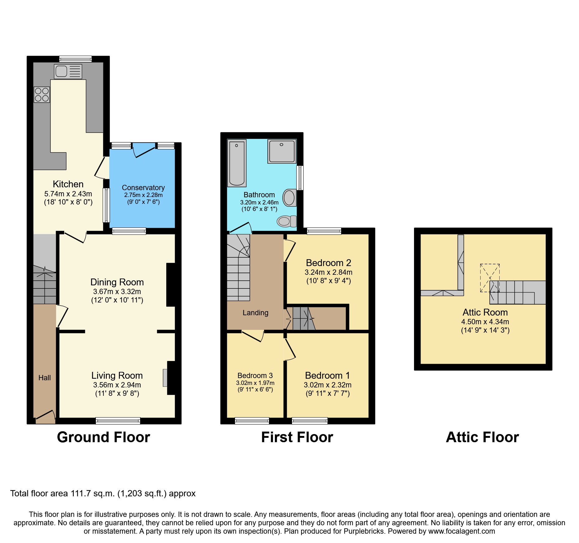 Jenkin Street, Bridgend CF31, 3 bedroom terraced house for sale
