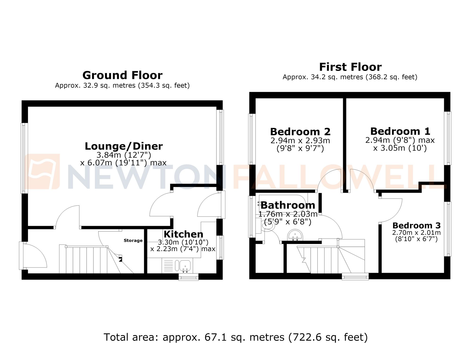 15 Dendy Drive, Retford floorplan