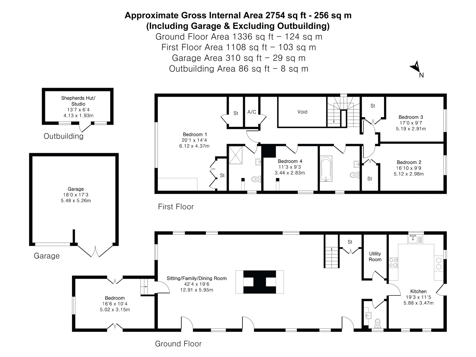 North Barn,, Bowers Grove Lane, Alresford floorplan