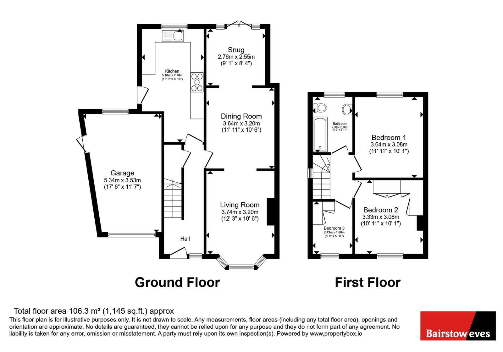 27, Brookfield Avenue, Nottingham floorplan