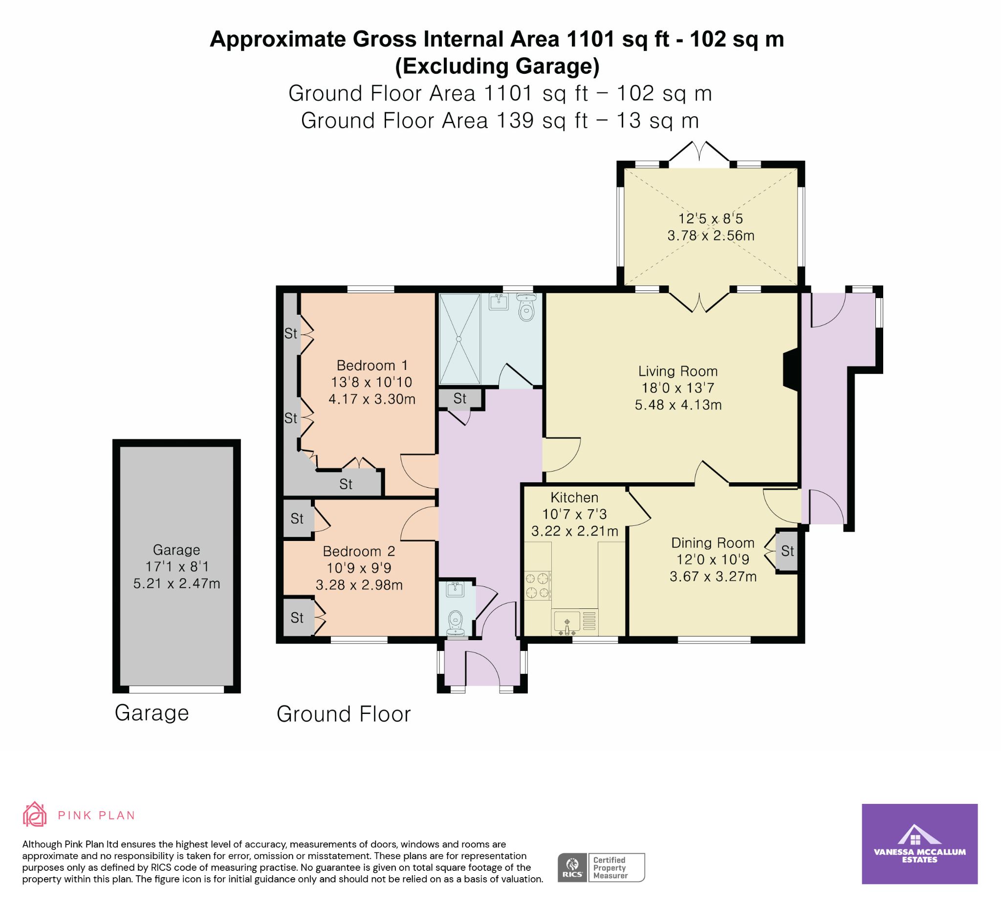 10 Oakmere Close, Potters Bar floorplan