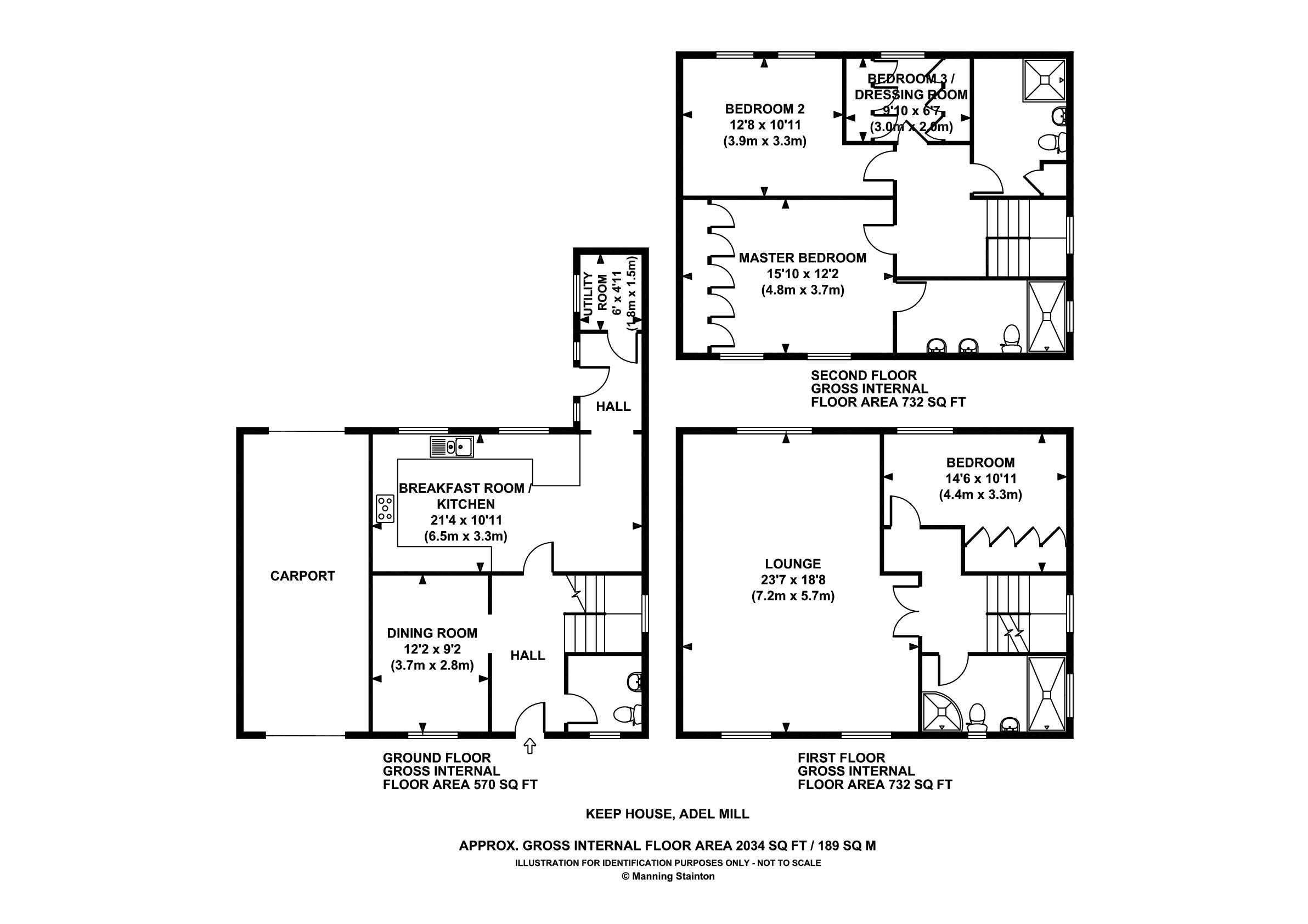 4 Bedrooms Detached house for sale in The Keep House, Adel Mill, Eccup Lane, Adel, Leeds LS16