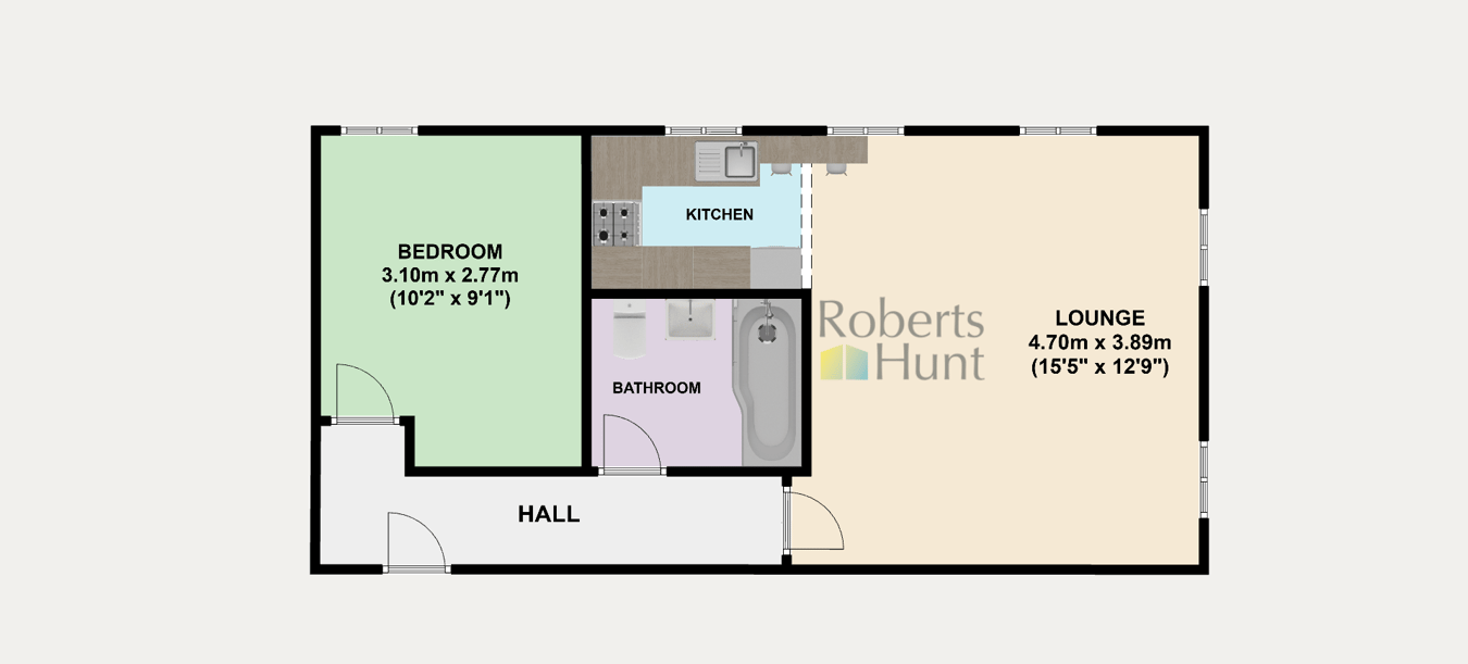 St Johns Court, Church Road, Egham floorplan