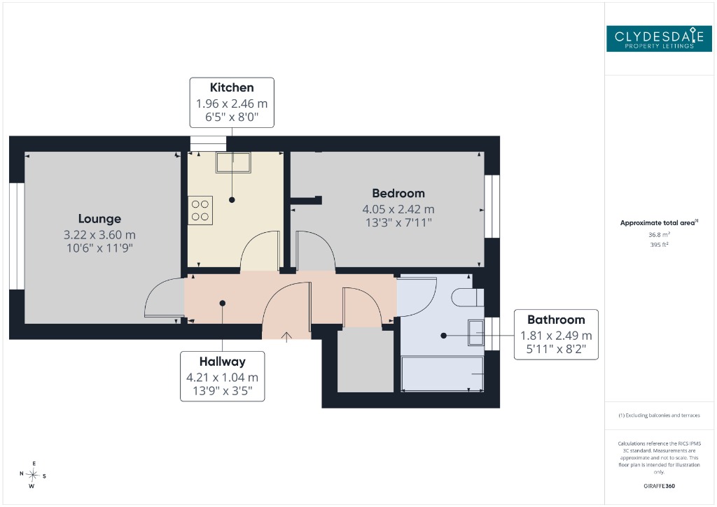 9A, Tinto Drive, Lanark floorplan