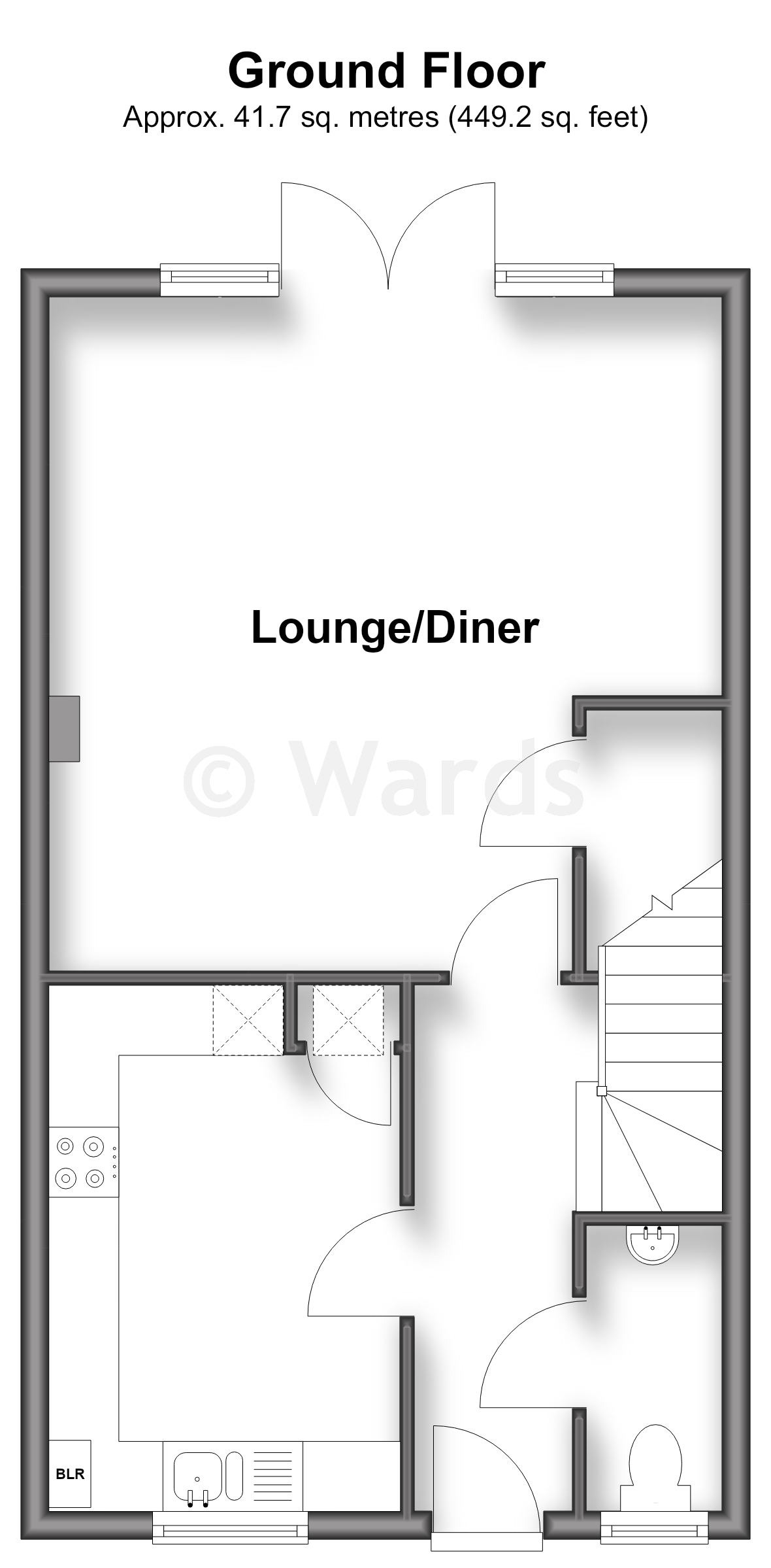 9, Honeysuckle Way, Maidstone floorplan