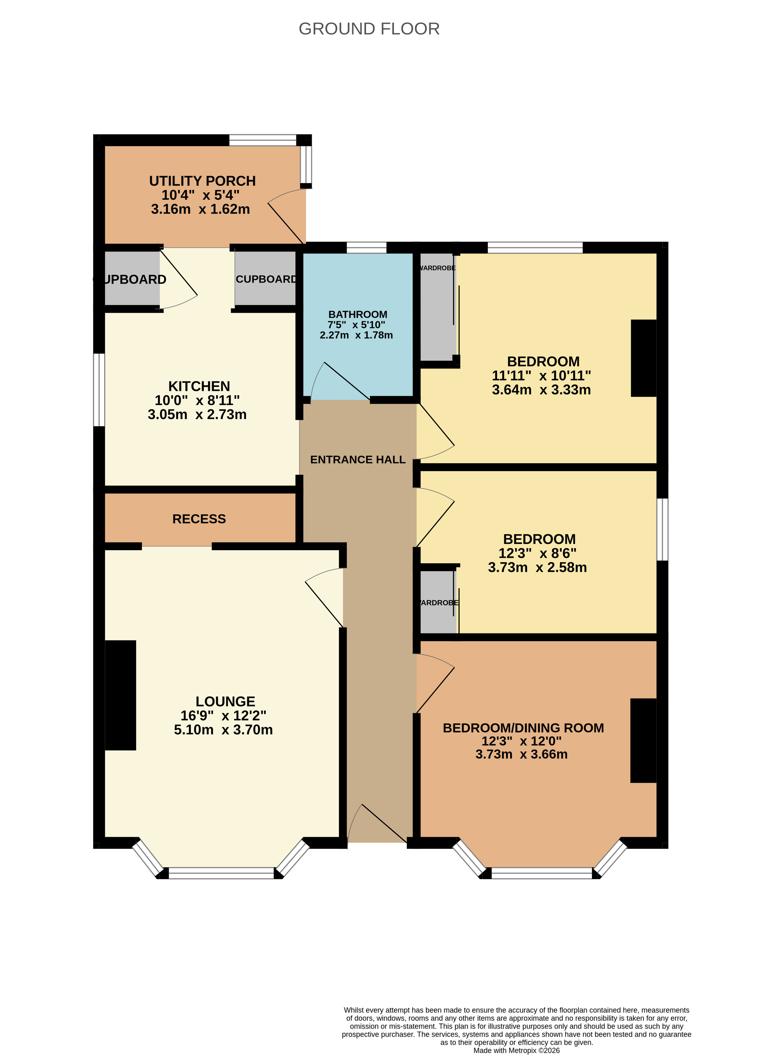 3, Kinnarchie Crescent, Leven floorplan