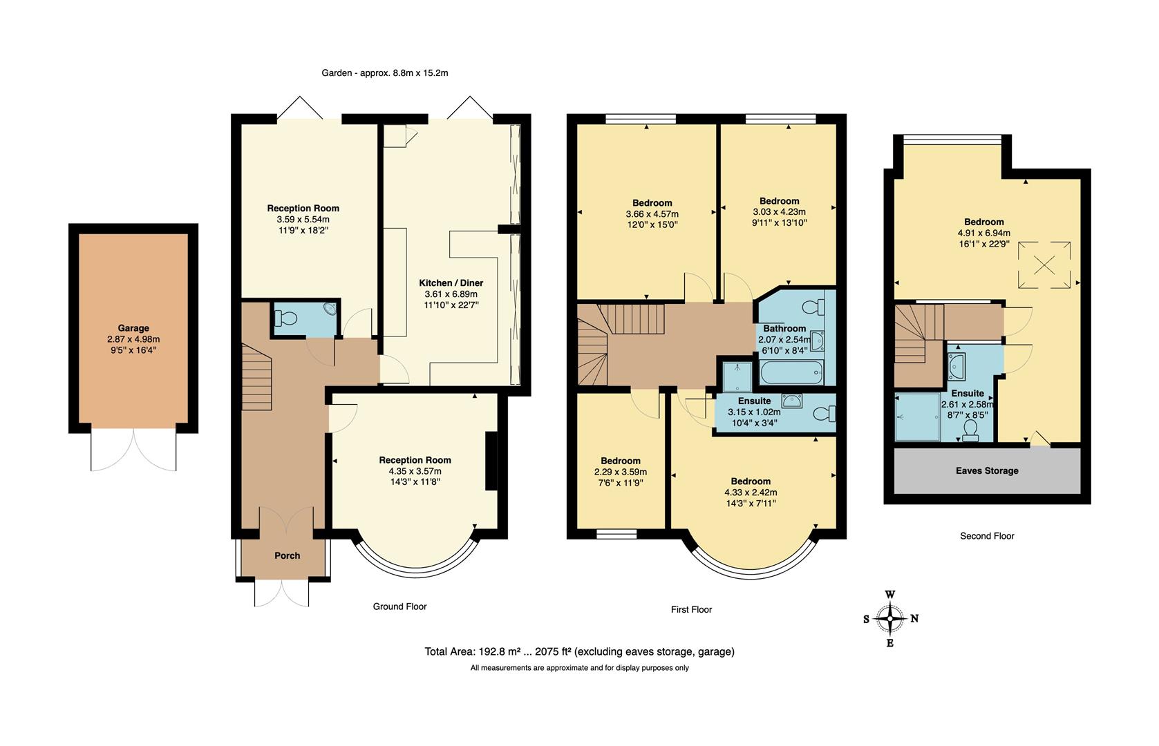 85, Woodford Road, South Woodford floorplan