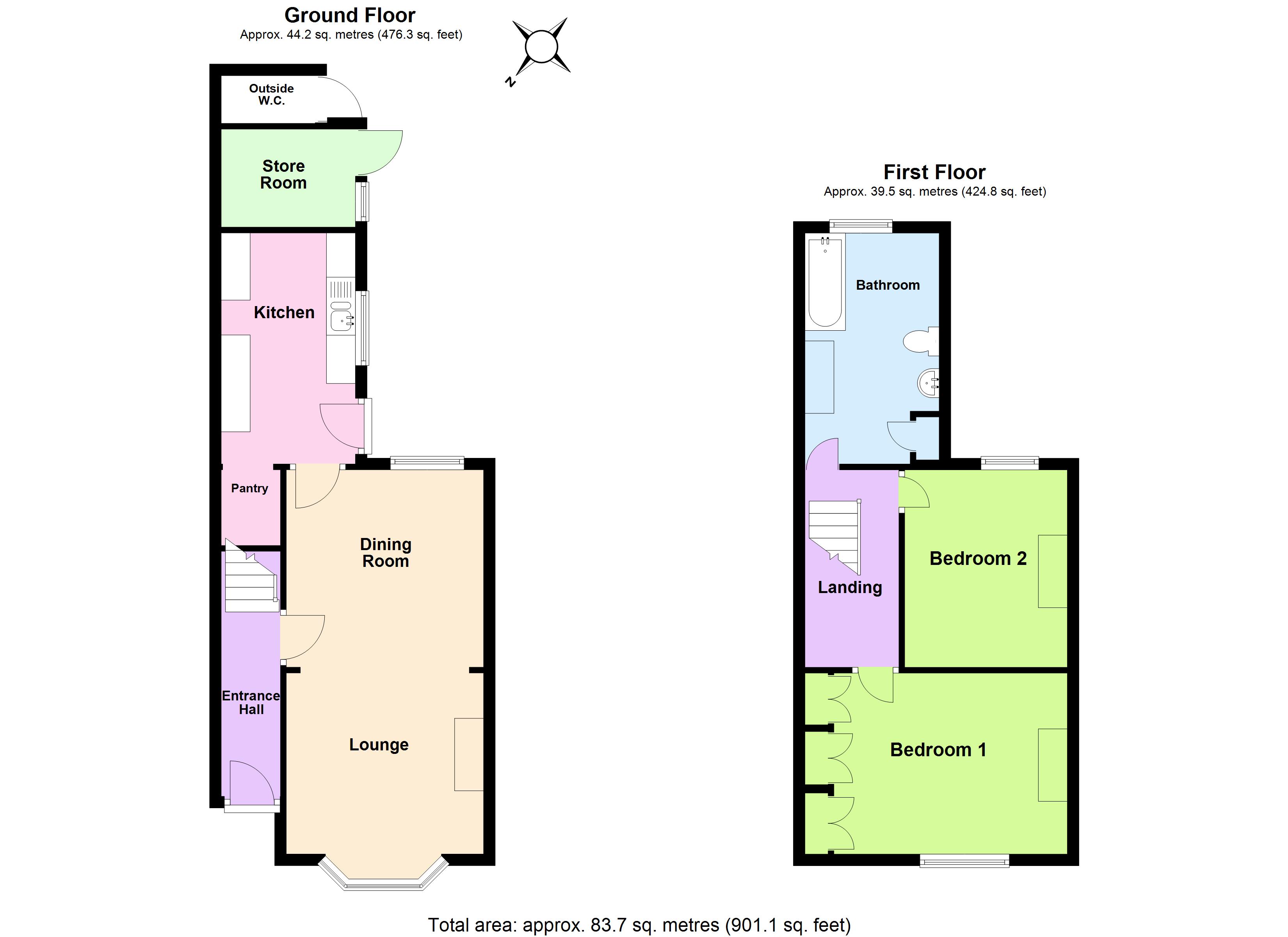 4, Allen Road, Wellingborough floorplan