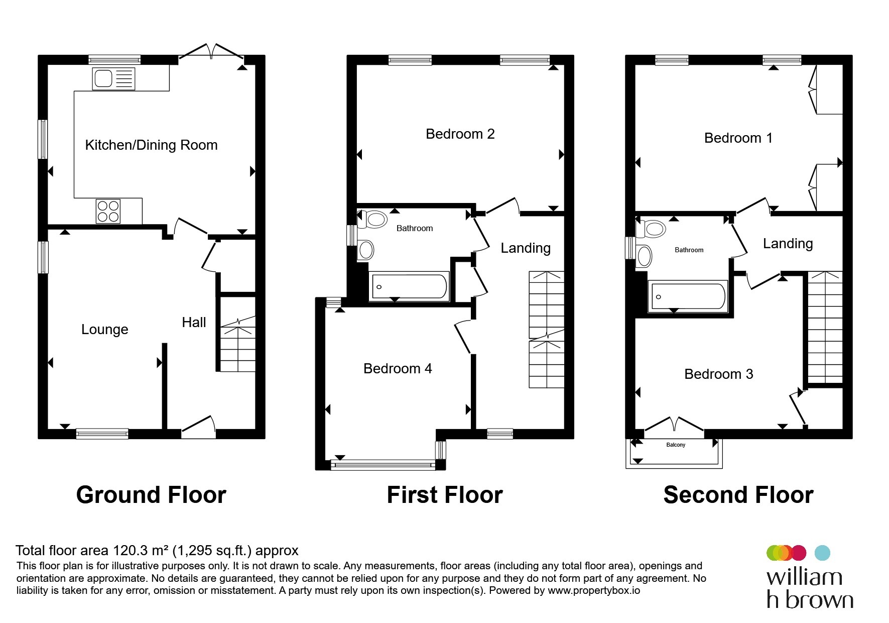 9, Redpoll Drive, CASTLEFORD floorplan